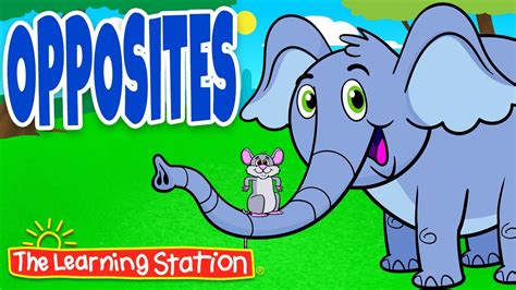 Opposites Song ♫ Teaching Tunes For Kids ♫ Opposites Songs For Children