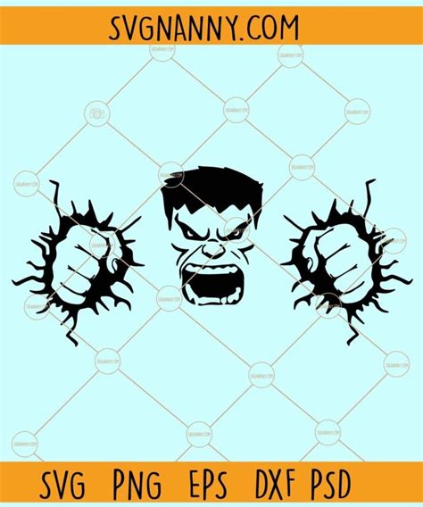 Angry Hulk Svg Hulk Svg Hulk Hands Svg Hulk Smash Svg Superhero Svg