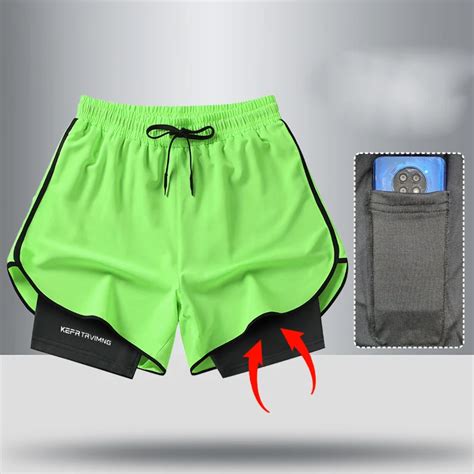 Мужские повседневные шорты из смеси лиоцелла | AliExpress