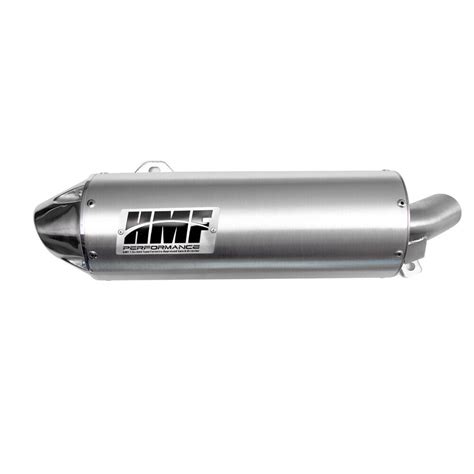 Hmf Honda Trx 450r Slip On Exhaust Gun Metal Wblk Euro Jets 06 Ebay