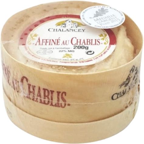 Queijo Affiné Au Chablis Chalancey embalagem 200 g Fromagerie Germain