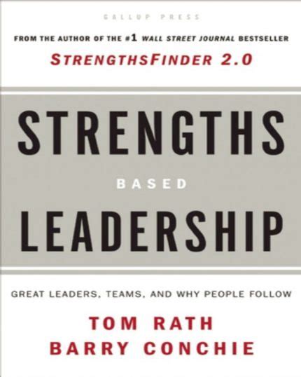 Strengths Based Leadership By Tom Rath And Barry Conchie Hardcover