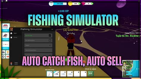 Fishing Simulator Script Hack Auto Catch Fish Sell All Op Gui