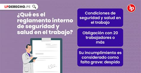 ¿qué Es El Reglamento Interno De Seguridad Y Salud En El Trabajo Lp