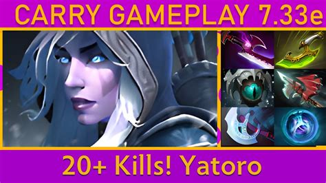 1000 GPM Yatoro雨 Drow Ranger Carry Gameplay Dota 2 Top MMR YouTube