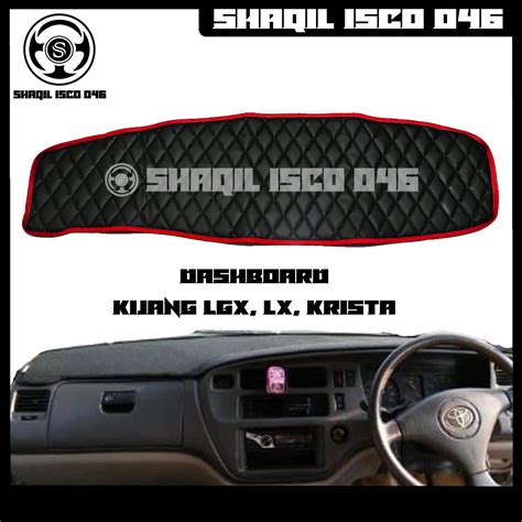 Jual Alas Cover Dashboard Kulit Sintetis Kijang Lgx Lx Krista