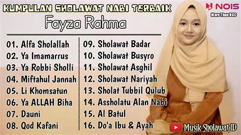 Alfa Sholallah Fayza Rahma Full Album Sholawat Nabi Merdu Terbaik