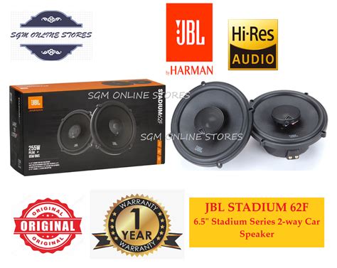 JBL Stadium 62F Hi Res Audio 6 5inch 2Way Stadium Series Car Speakers