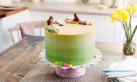 Easter White Chocolate And Pistachio Cake Recipe Dr Oetker