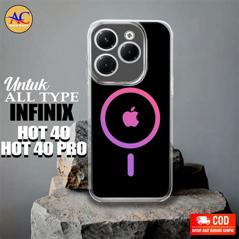 Jual Case INFINIX HOT 40 HOT 40 PRO Casing Terbaru Auto Case Motif APL NW Case Handphone
