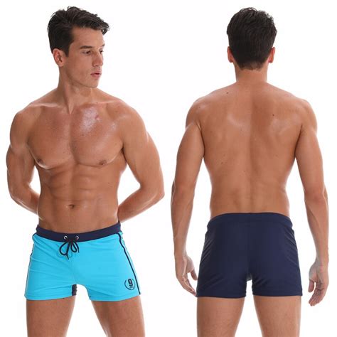 Hot Swimwear Men Breathable Swimsuits Man Swim Trunks Boxer Briefs Sunga Swim Suits Maillot De