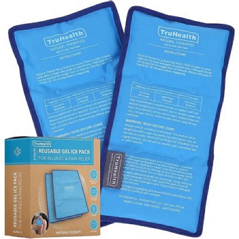 Truhealth Reusable Gel Ice Pack Hot Cold Muscle Therapy Extra Large Pack Of Frys Food Stores