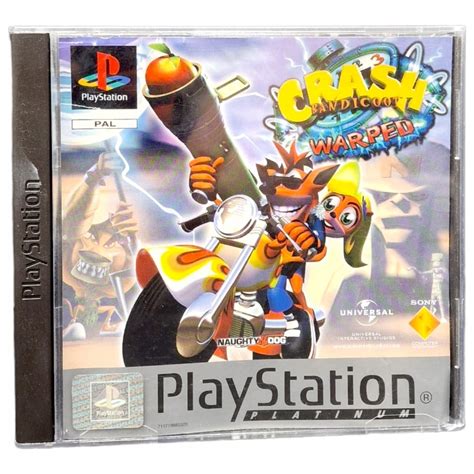 CRASH BANDICOOT 3 WARPED PlayStation PSX PS1 - 12713801036 - oficjalne ...