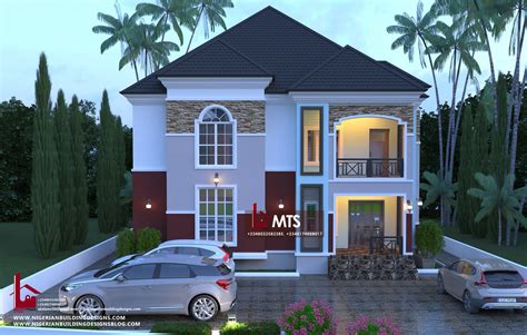 Bedroom Duplex Rf D Nigerian Building Designs