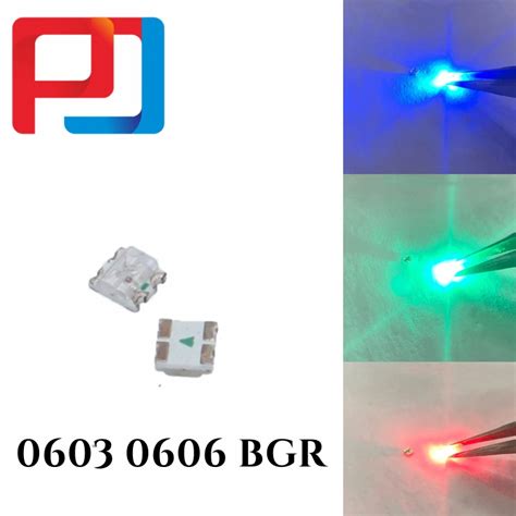 200-teile-los-BGR-SMD-0603-0805-RGB-Gemeinsame-Anode-Led-0606-RGB-LED ...