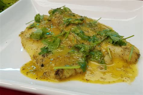 Filete De Pescado A La Naranja Una Exquisita Receta