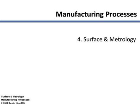 Manufacturing Processes For Engineering Materials Th Edition In Si