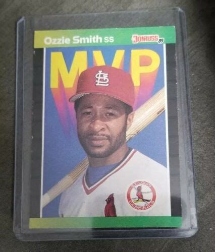 1989 Donruss Baseball Card Bc 14 Ozzie Smith Cardinals Ebay