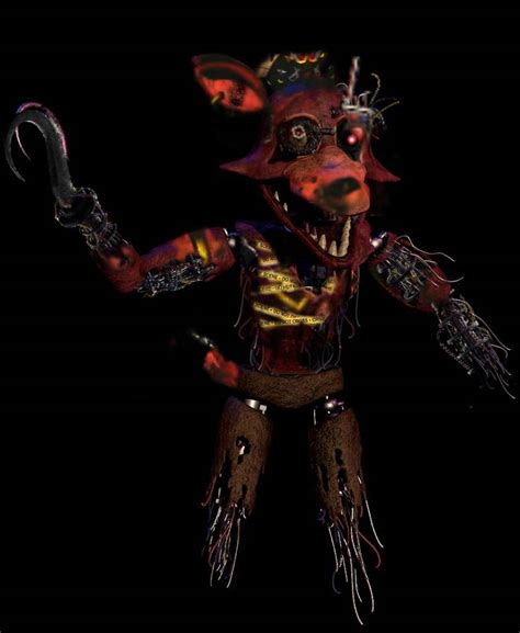 Fnaf Tjoc Rottenignited Foxy Redesign Reactivated By Megaxphoenix On