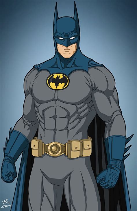 Batman (Earth-89) Gray and Blue — Phil Cho