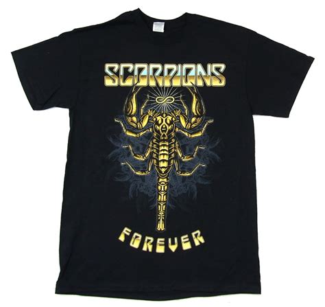 Scorpions Forever Crazy World Tour 2017 T Shirt 4852 Jznovelty