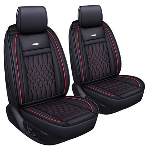 LUCKYMAN CLUB 5 Fundas de asiento de coche con cuero sintético i