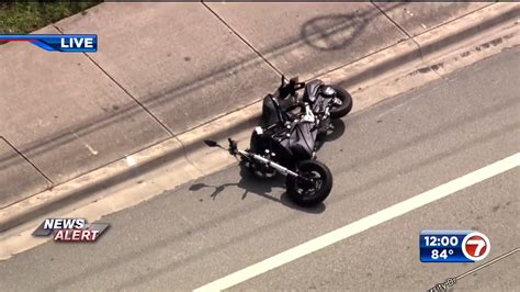 Motorcyclist Ejected After Crash In Tamarac Wsvn 7news Miami News