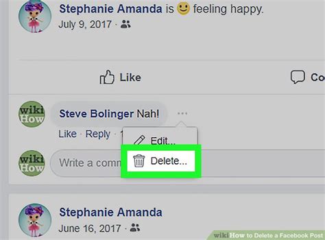 Ways To Delete A Facebook Post Wikihow