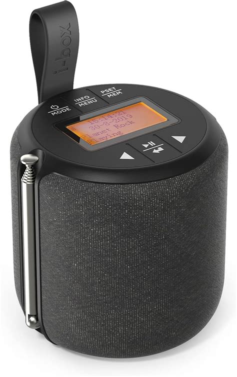 Radio Portatile DAB DAB E FM Digitale Con Altoparlante Bluetooth