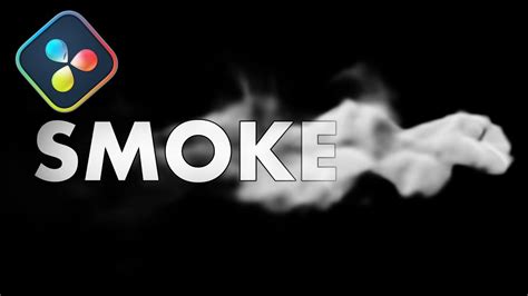 Intro Smoke Effect In Davinci Resolve Studio Youtube