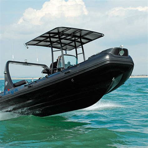 Liya 6 6M Semi Rigid Hull Inflatable Fishing Boats With Outboard Motor