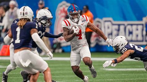 Ole Miss Dominates Penn State In Peach Bowl To Earn Historic Win Total