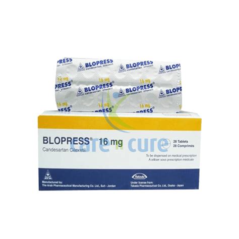 Buy Blopress 16mg 28's online in Qatar- View Usage, Benefits and Side ...