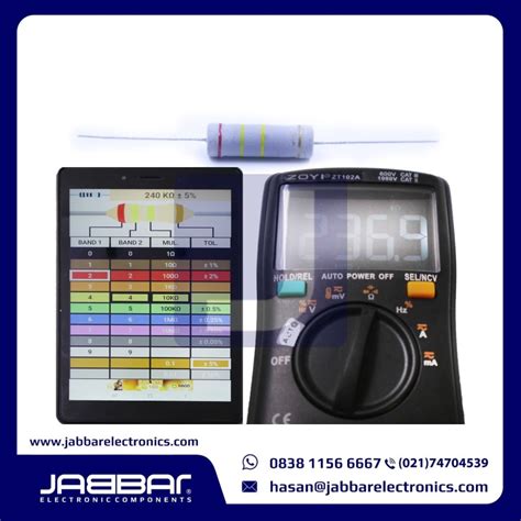 Resistor K Ohm W Dip Abu Abu Jabbar Electronics