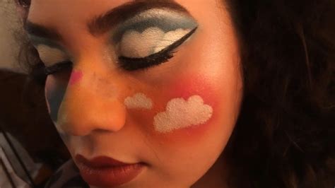 Rainbow 🌈 Cloud ⛅️ Makeup Look Youtube