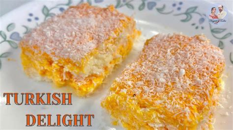 Coconut Custard Recipe Instant Desert Turkish Delight 10 Mins