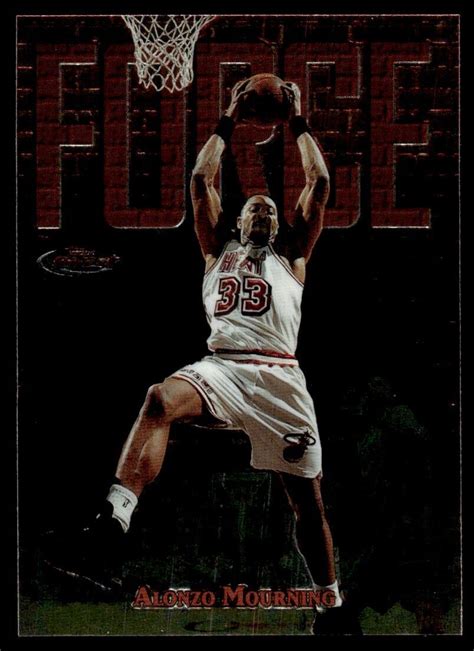 Skybox Z Force Alonzo Mourning Miami Heat Ebay