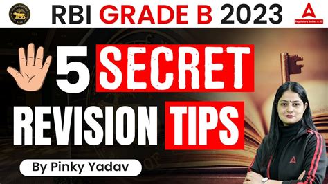 Revision Tips To Prepare For Rbi Grade B Rbi Grade B