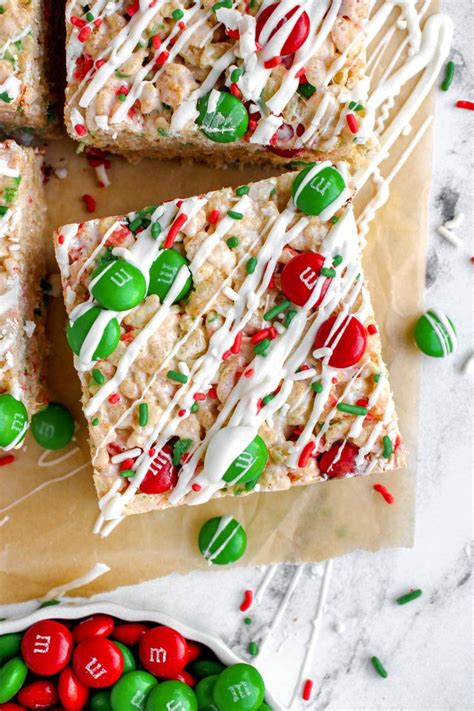 Easy And Festive Christmas Rice Krispy Treats