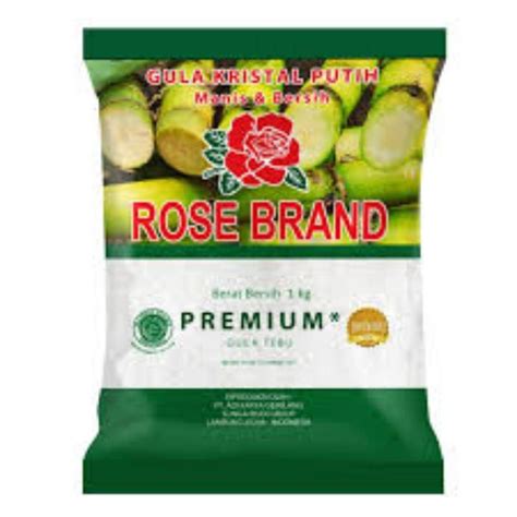 Jual GULA PASIR 1kg GULAKU GULA TEBU ROSE BRAND IDM GULA PUTIH PREMIUM