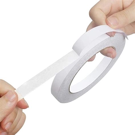 Double Coated Paper Face Industrial Non Woven Hot Melt Tissue Adhesive Tape Double Sided