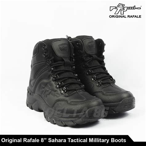 Jual Sepatu Original Rafale Pdl Sahara Tactical Millitary Boots Hitam