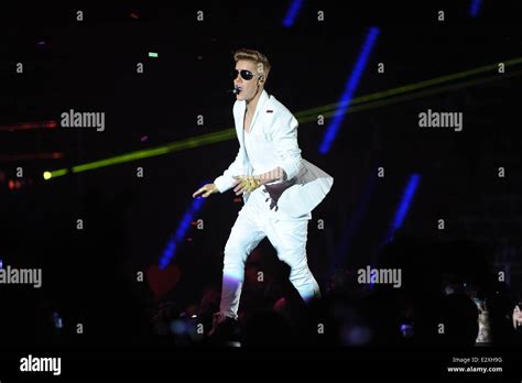 Justin Bieber Performing Live In Concert In Lodz Featuring Justin