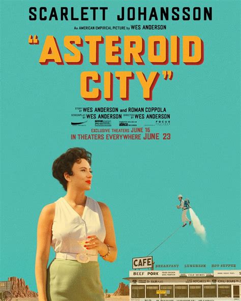 Asteroid City (2023) | Wes anderson, Wes anderson movies, Scarlett ...