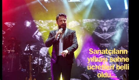 Şarkıcıların yılbaşı sahne ücretleri belli oldu Rekor Tarkan da