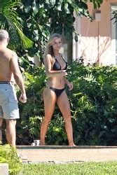 Joanna Krupa Black Bikini Poolside Miami 16 02 2014 Phun Org Forum