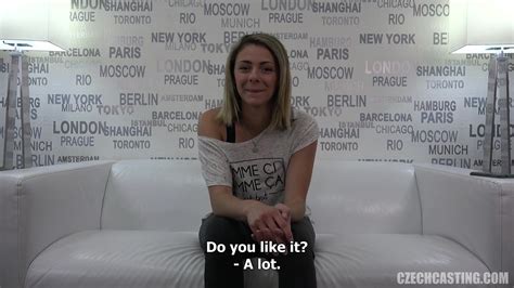 Amateur Blonde Takes Cock At Casting Video