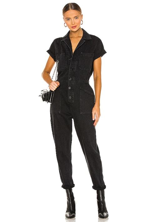 Pistola Grover Jumpsuit In Night Fox Revolve