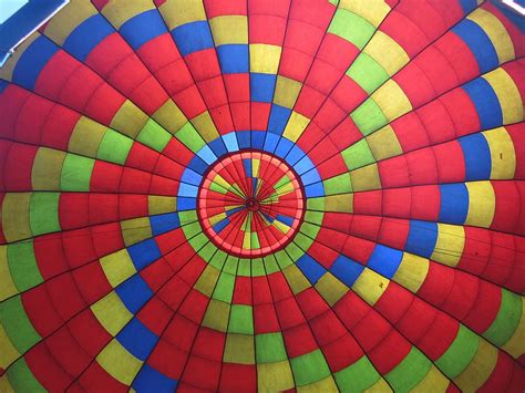 HD wallpaper: low-angle photography of multicolored textile, balloon ...