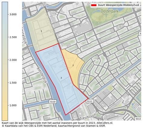 Buurt Weesperzijde Midden Zuid Gemeente Amsterdam In Cijfers En